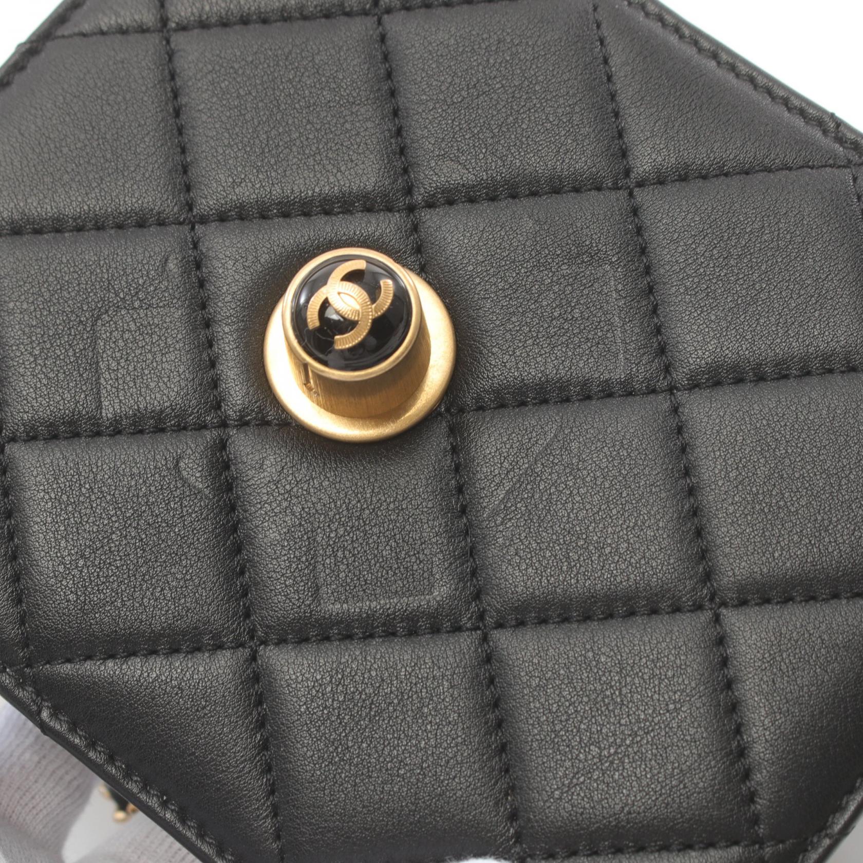 Chanel Lambskin Matelasse Shoulder Bag