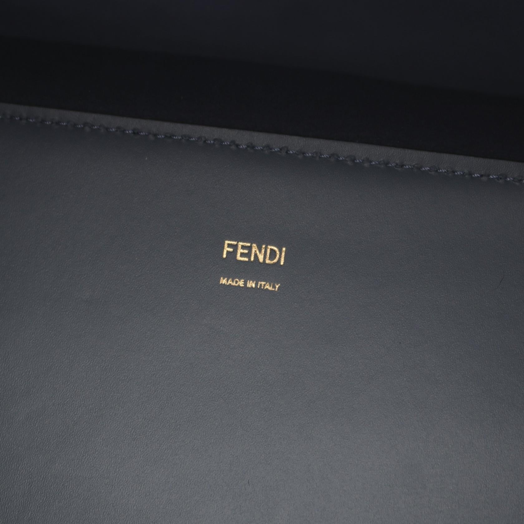 Fendi Sunshine Medium Tote Bag Leather Exotic 8BH386