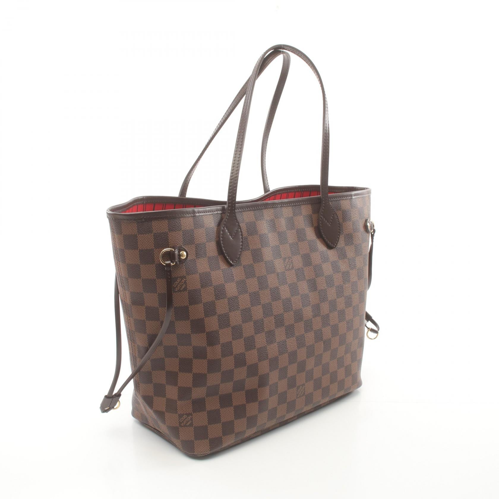 Louis Vuitton Neverfull MM Damier Ebene Tote Bag