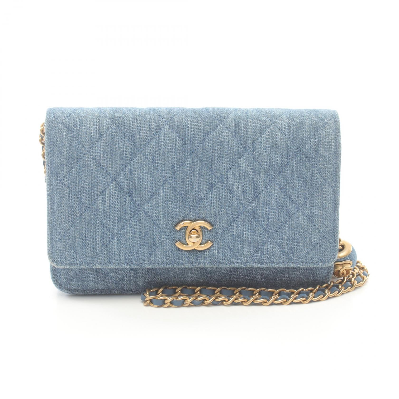 Chanel Denim Matelasse Shoulder Bag