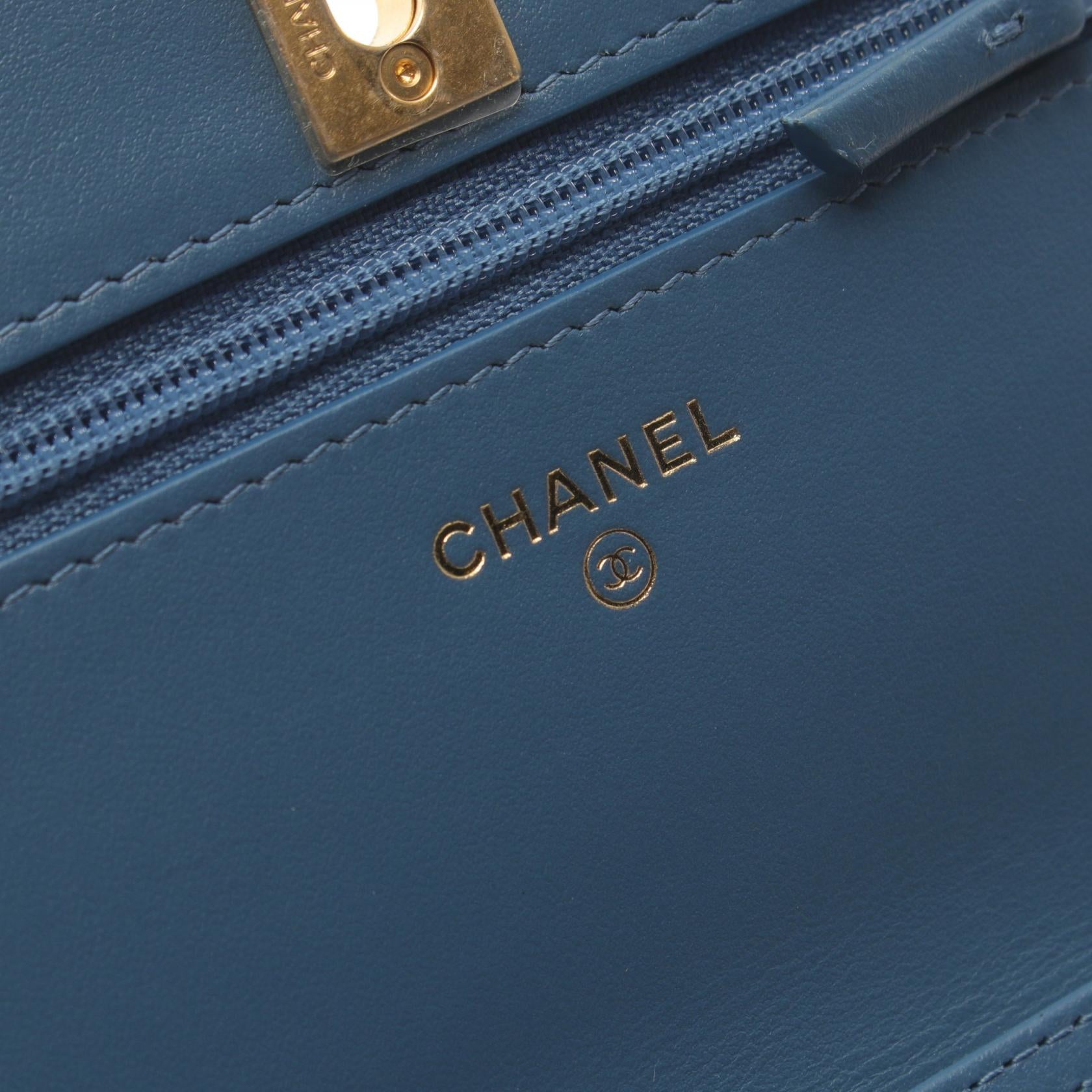 Chanel Denim Matelasse Shoulder Bag