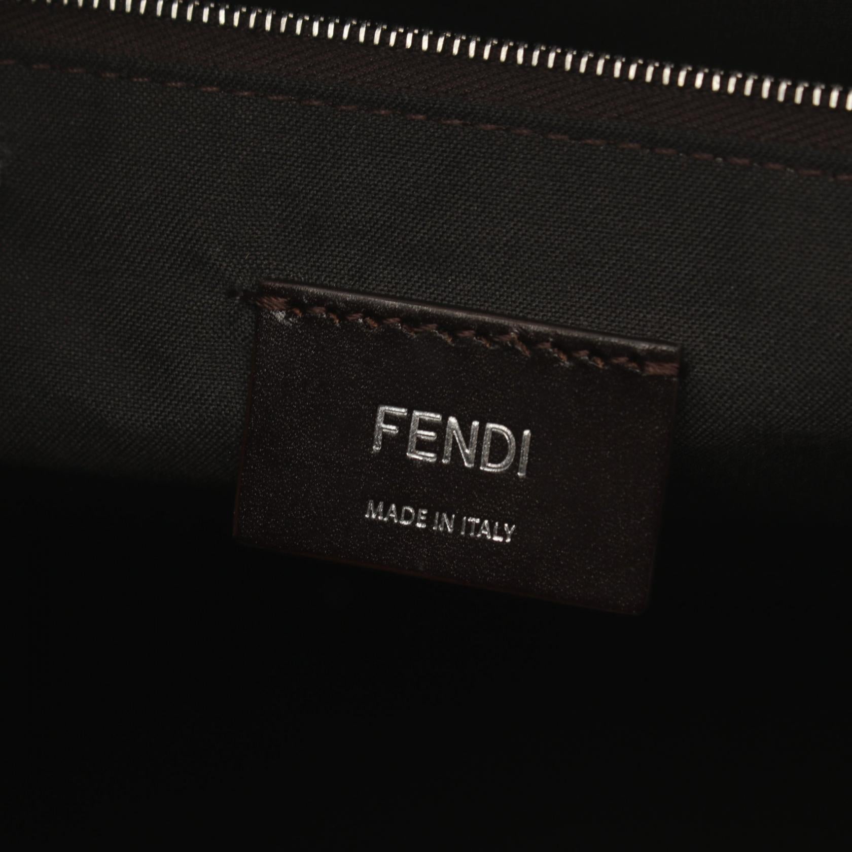 Fendi Zucca Tote Bag PVC Leather