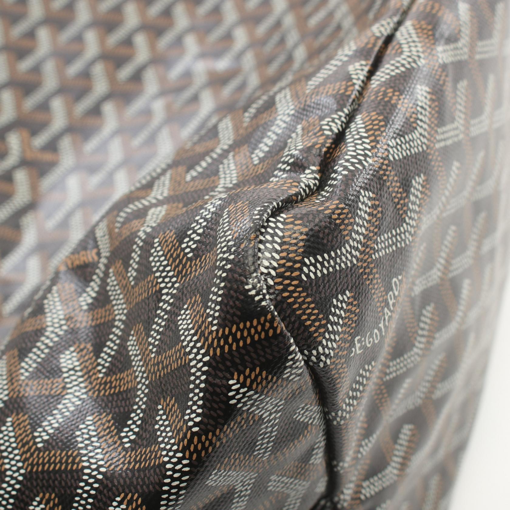 Goyard St. Louis GM Tote Bag PVC Canvas Leather