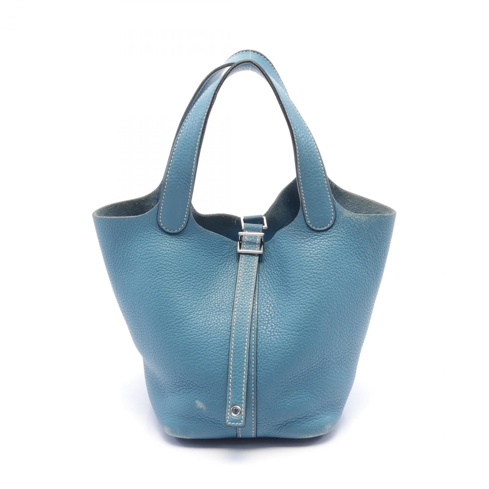 Hermes Picotin Lock PM Handbag Blue