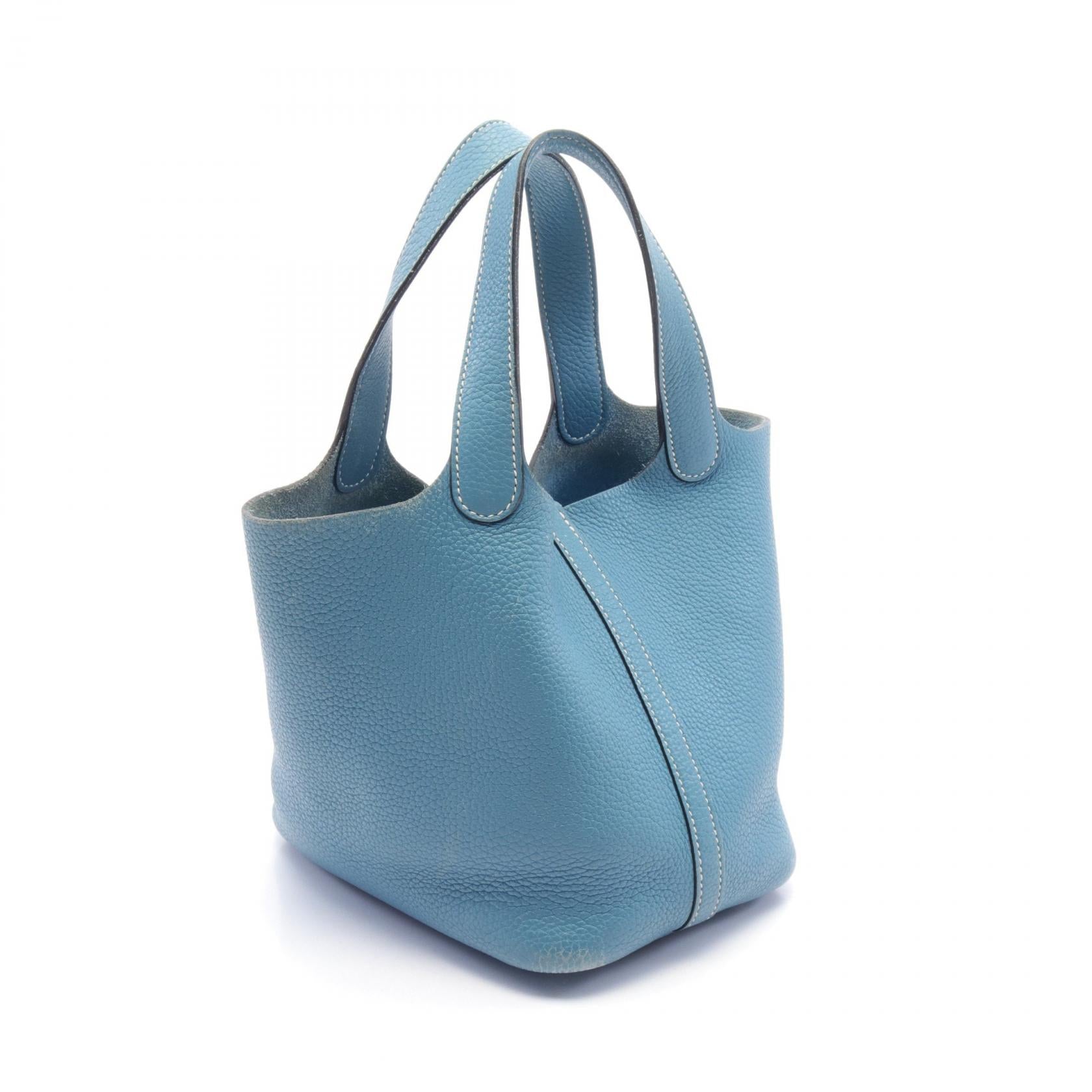 Hermes Picotin Lock PM Handbag Blue