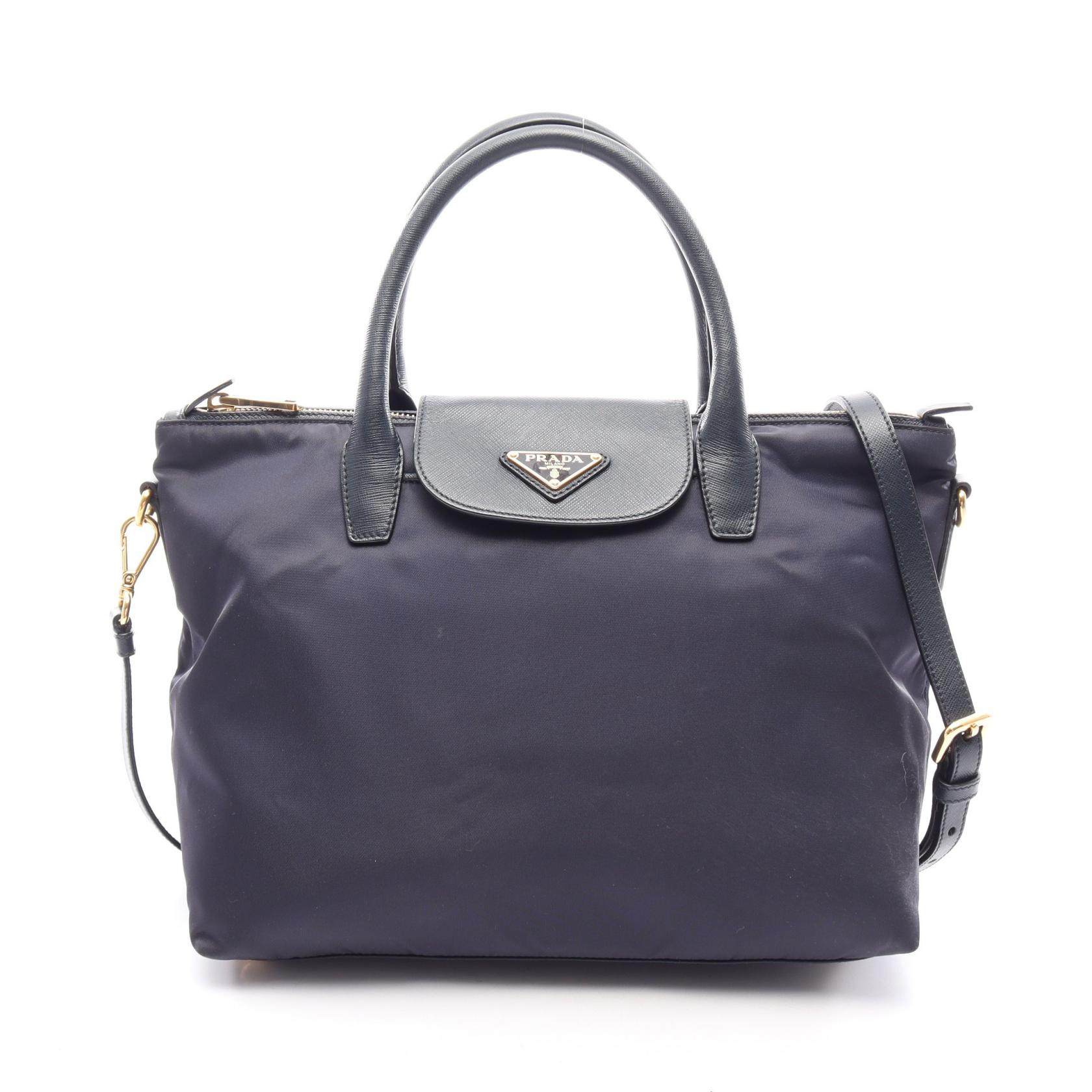 Prada Tessuto Saffiano 2way handbag