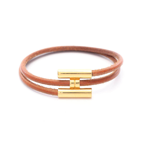 Hermes Tourni Tresse Leather Bracelet