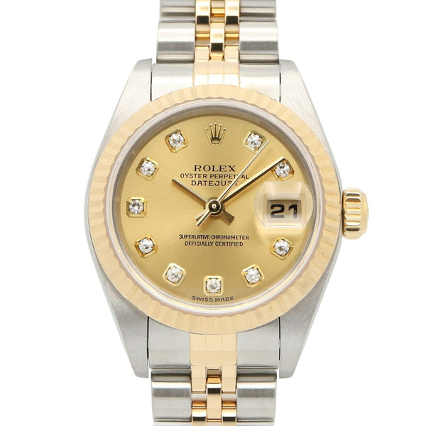 Rolex Datejust Au750 Stainless Steel