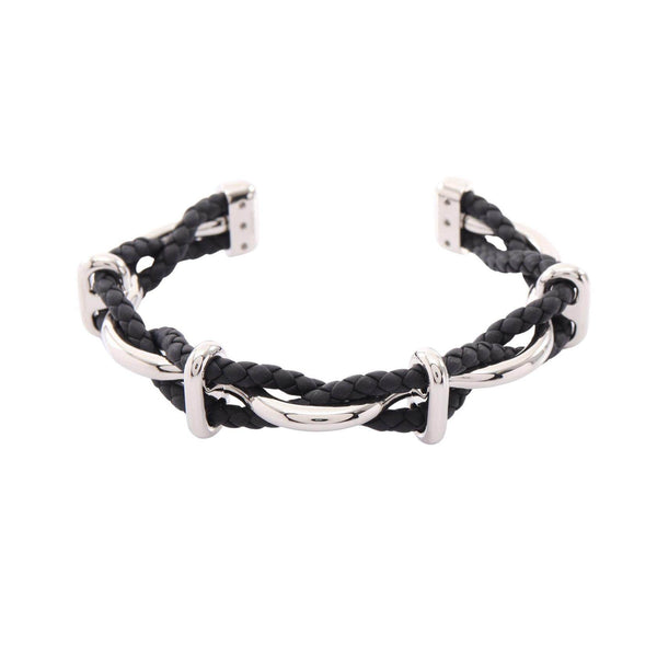 Hermes Egee Leather Bracelet