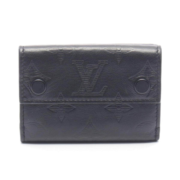 Louis Vuitton Discovery Compact Wallet Monogram Shadow Trifold Wallet