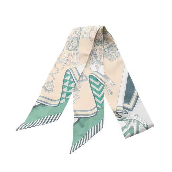 Hermes Twilly BOUQUETS SELLIER Silk Scarf