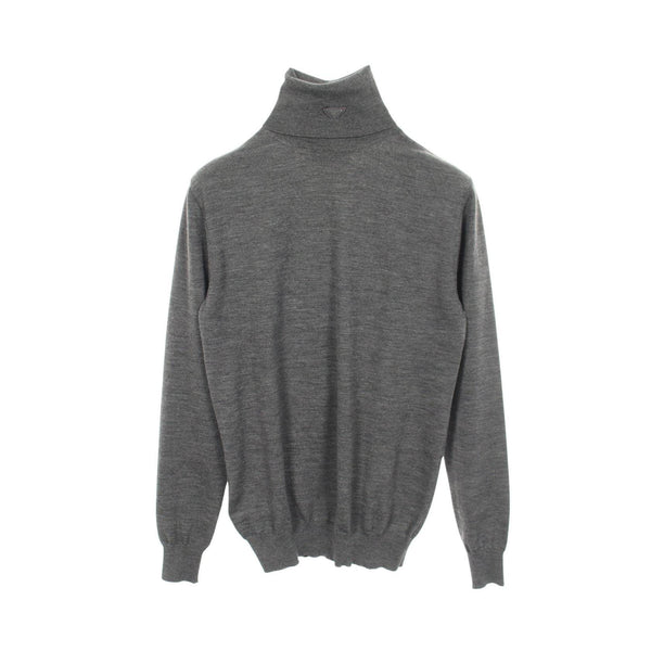 Prada Wool Turtleneck Knit Top