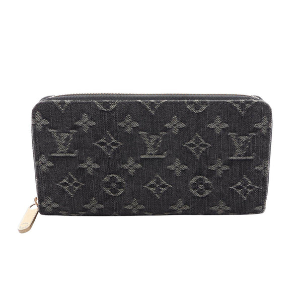 Louis Vuitton Zippy Wallet Monogram Denim Long Wallet