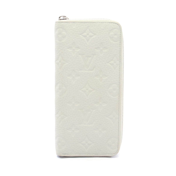 Louis Vuitton Zippy Wallet Vertical Monogram Empreinte Leather Long Wallet