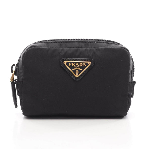 Prada Saffiano Leather Nylon Pouch