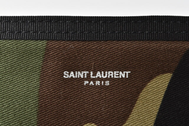 YSL Men's Wallet Army Green