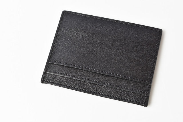 Yves Saint Laurent Leather Card Case Black