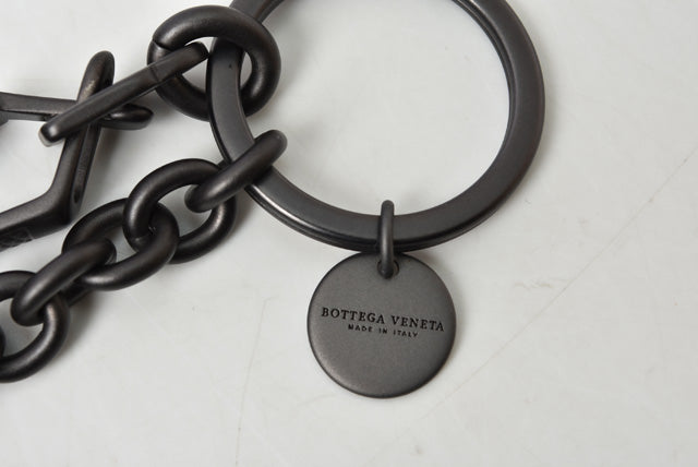 Bottega Veneta Leather Keyring/Keychain Cat Charm