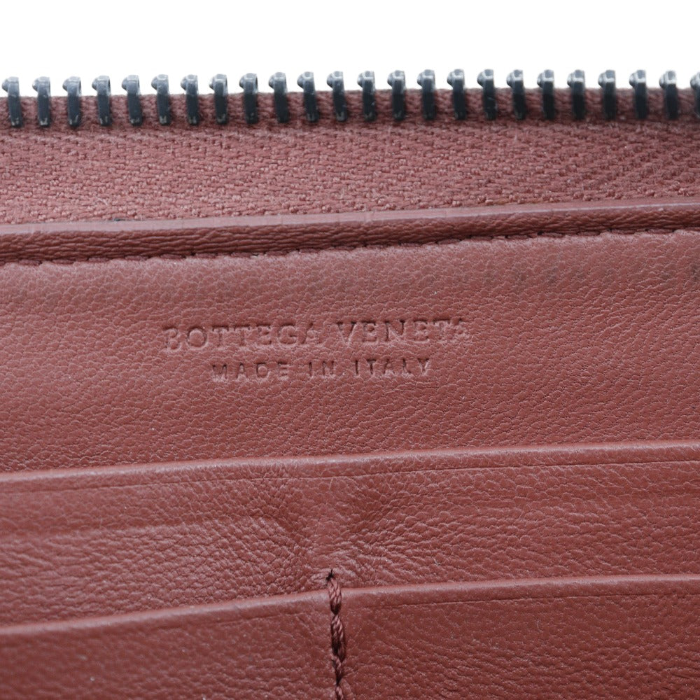 Bottega Veneta Lambskin Zip Wallet