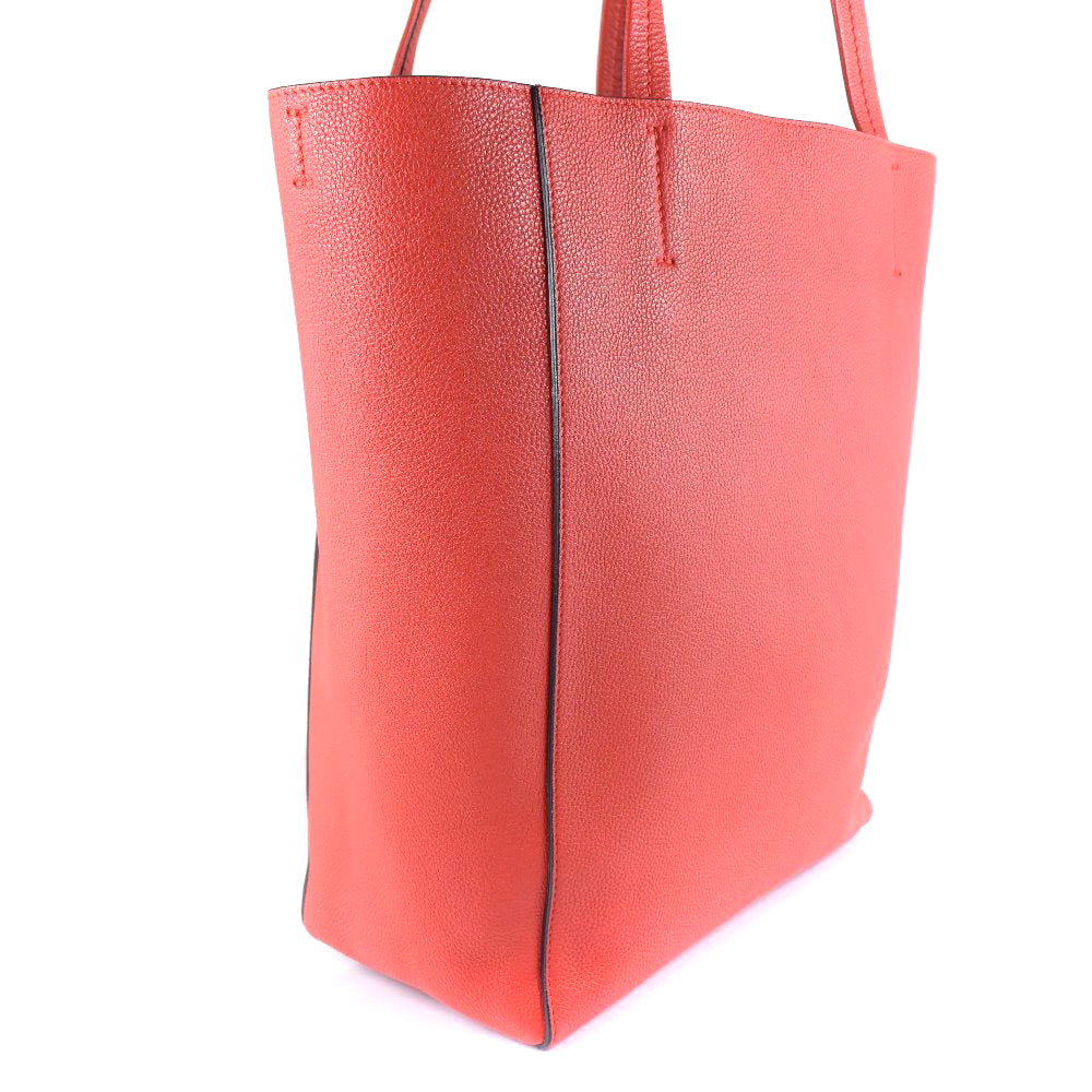 Celine Calf Cabas Phantom Tote Bag Red