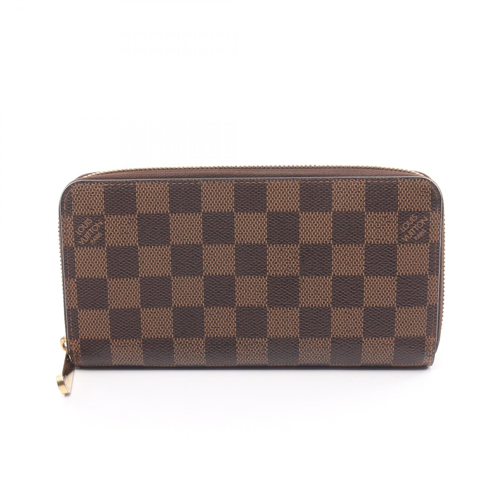 Louis Vuitton Zippy Wallet Damier Brown N41661