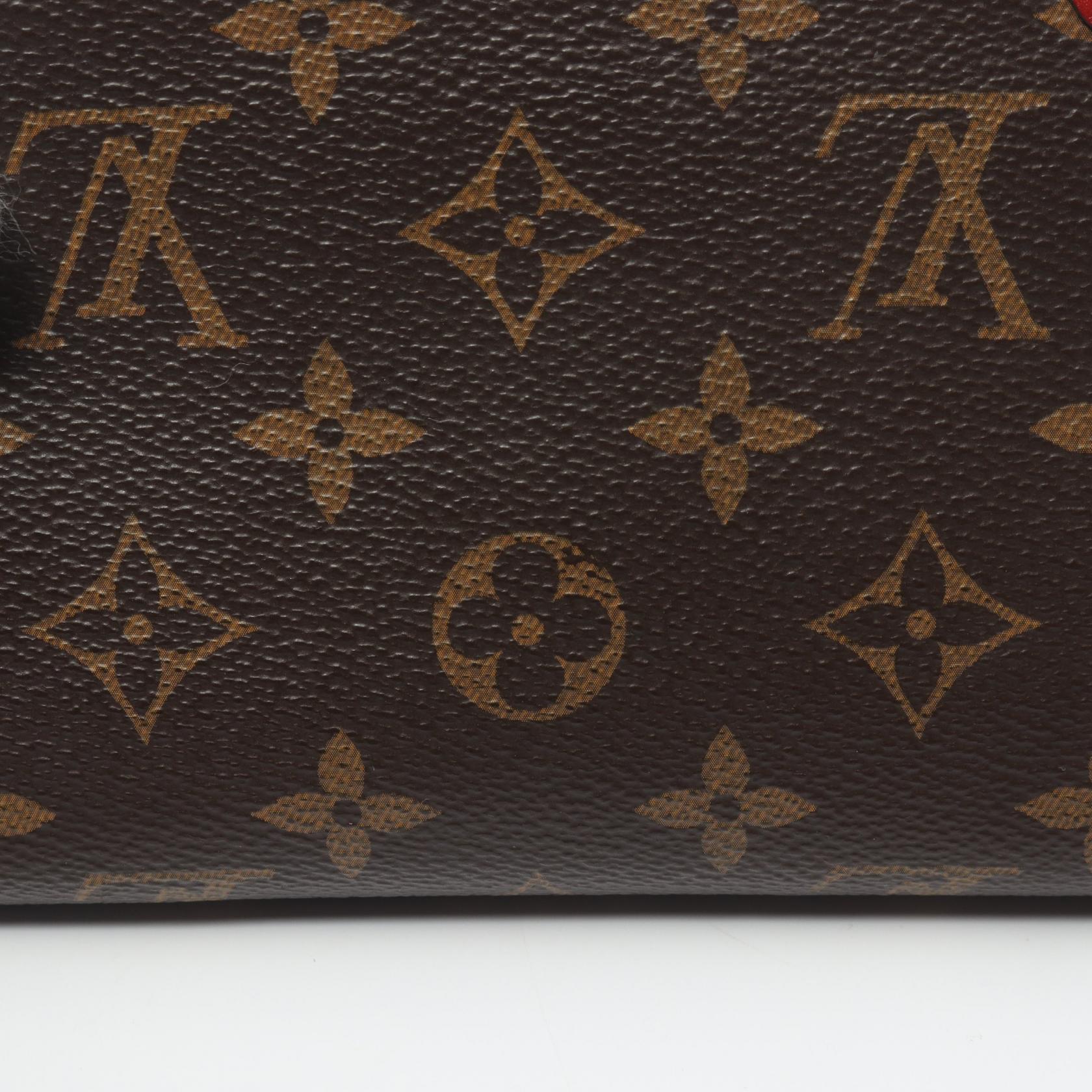 Louis Vuitton Monogram Zippy Wallet  Canvas Long Wallet M61854 in Very Good Condition