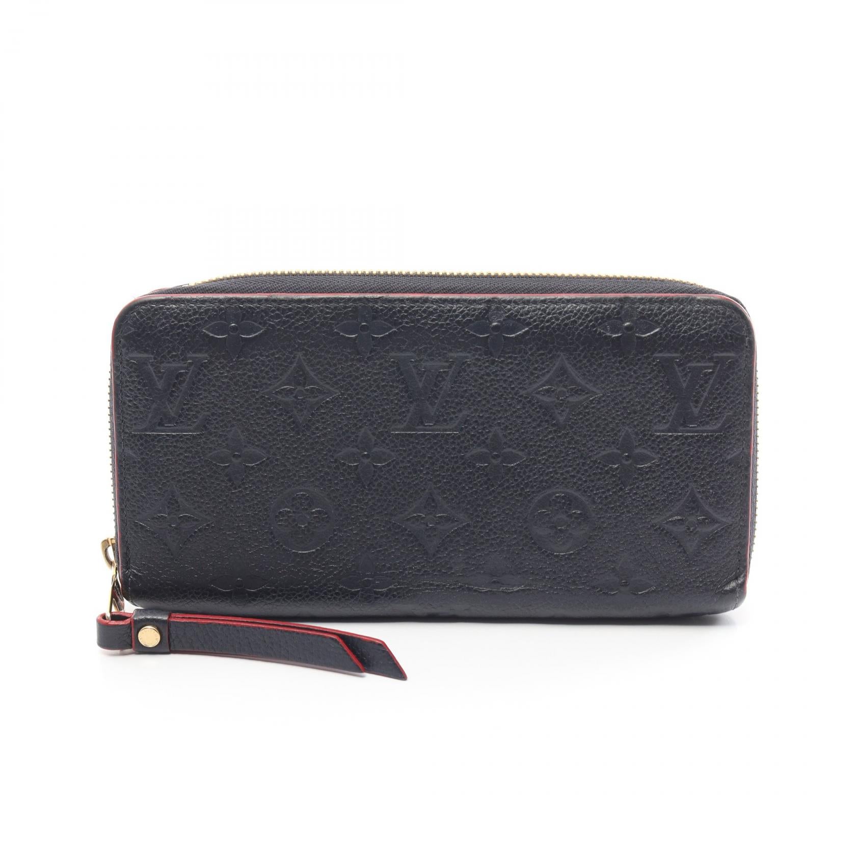 Louis Vuitton Monogram Empreinte Leather Zippy Wallet M62121