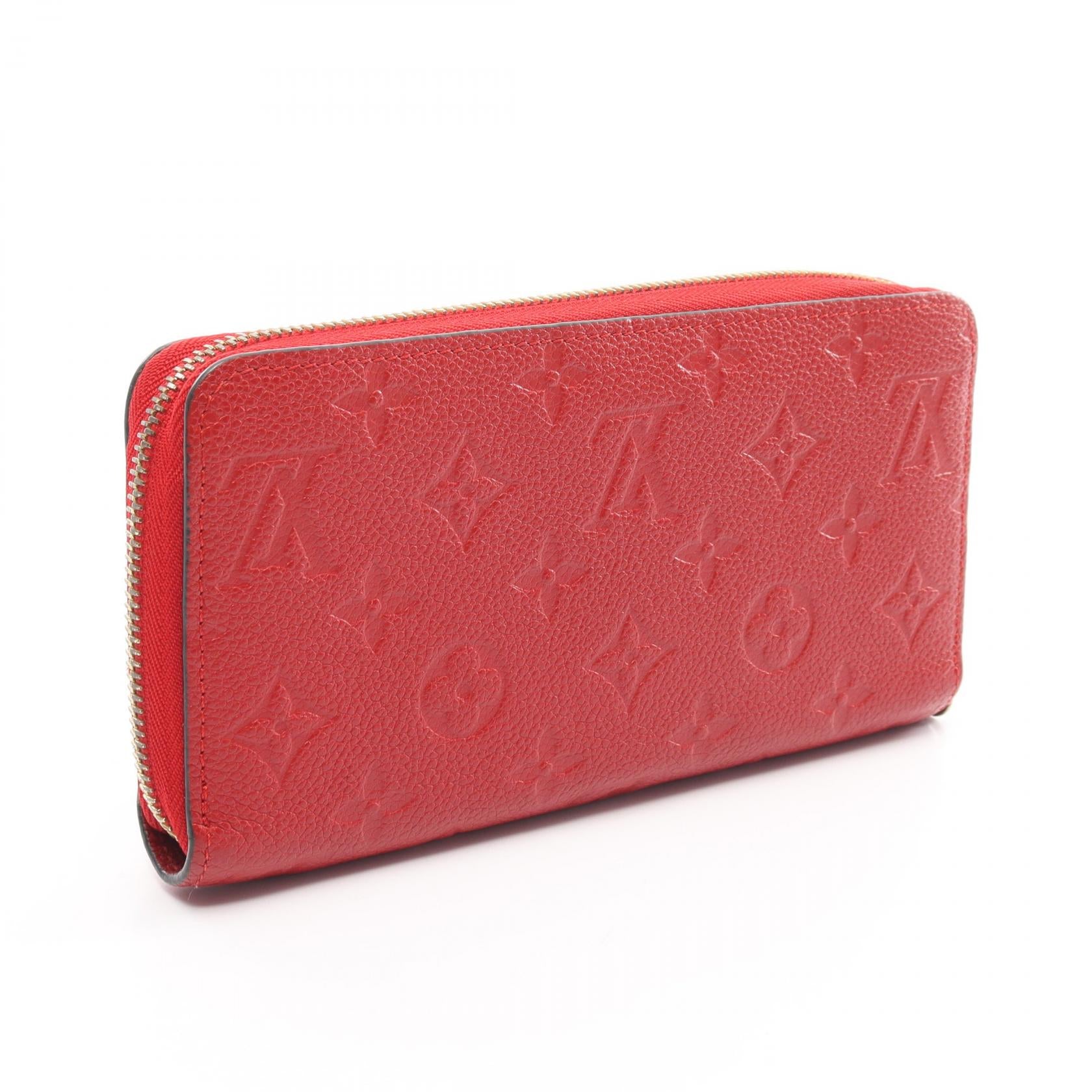 Louis Vuitton Monogram Empreinte Leather Zippy Wallet M60737