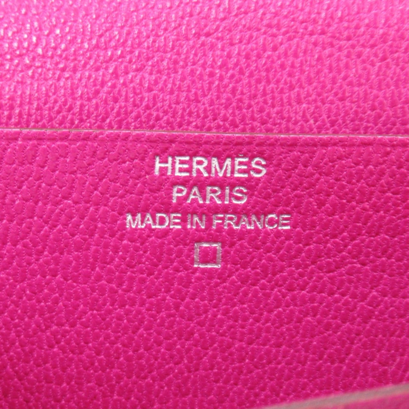 Hermes Alligator Leather Bearn Souffle Wallet