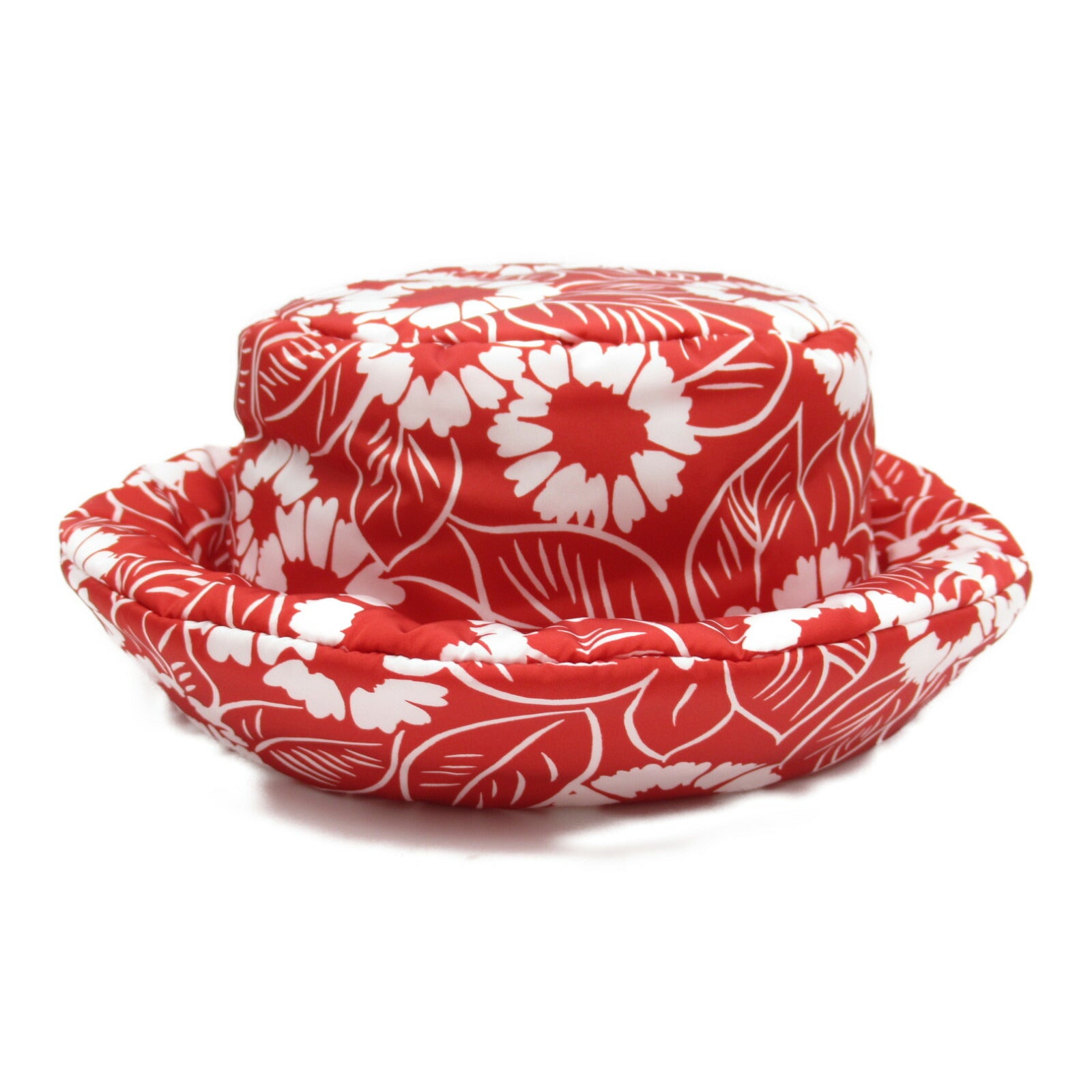 Prada Nylon Bucket Hat Red Unisex