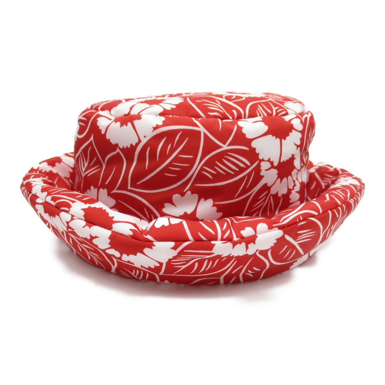 Prada Nylon Bucket Hat Red Unisex