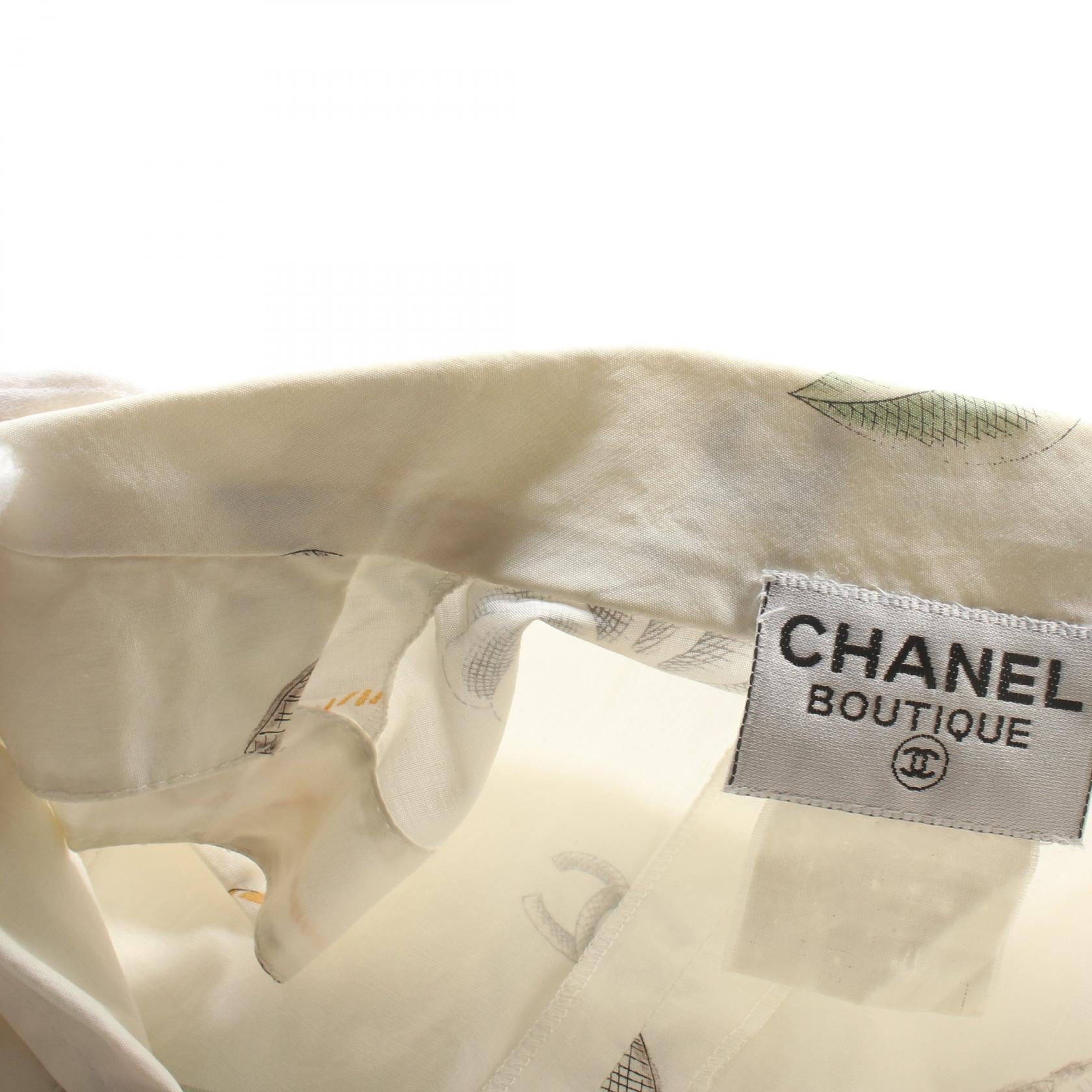 Chanel Dress White Multicolor Used