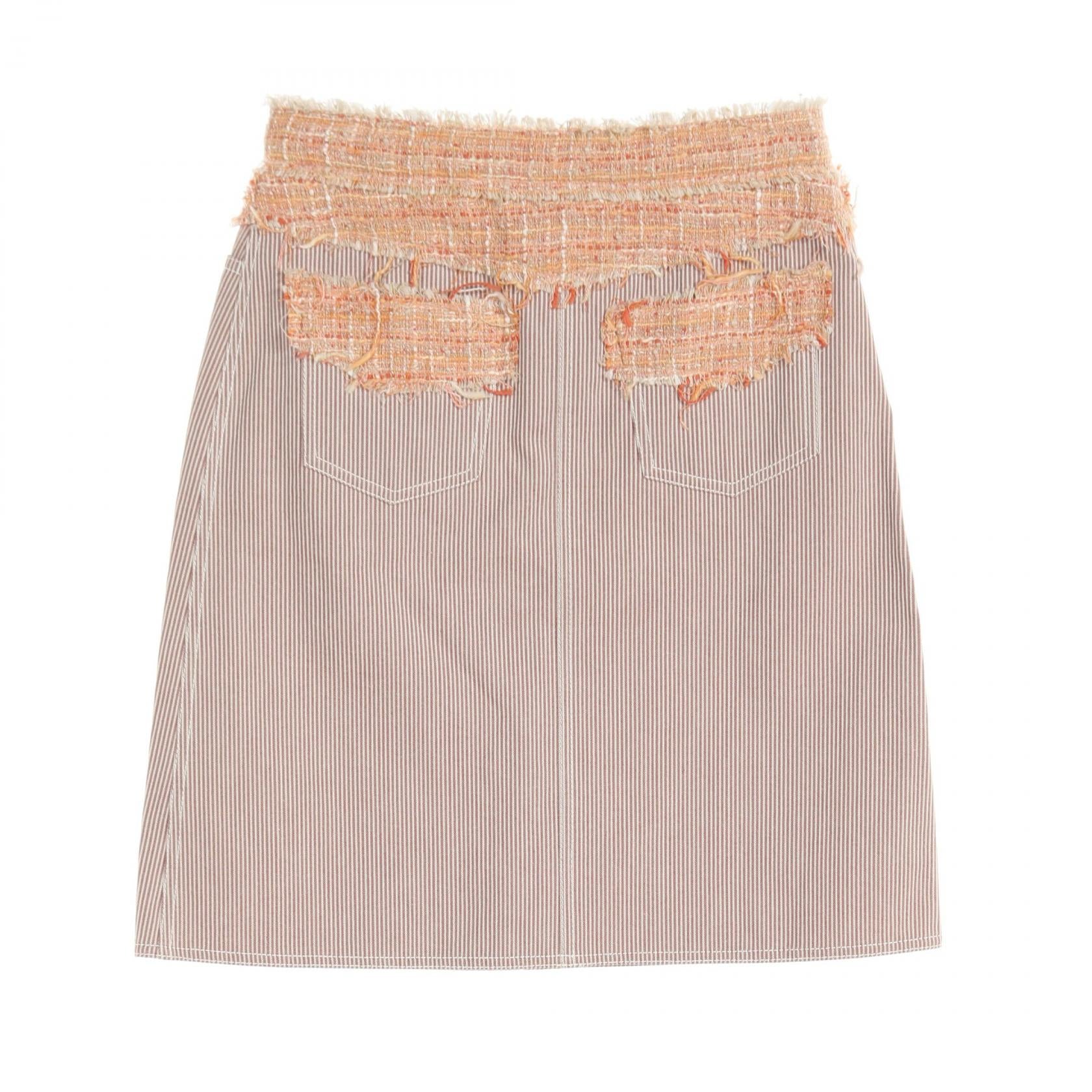 Chanel Cotton Fabric Skirt P27777W03693