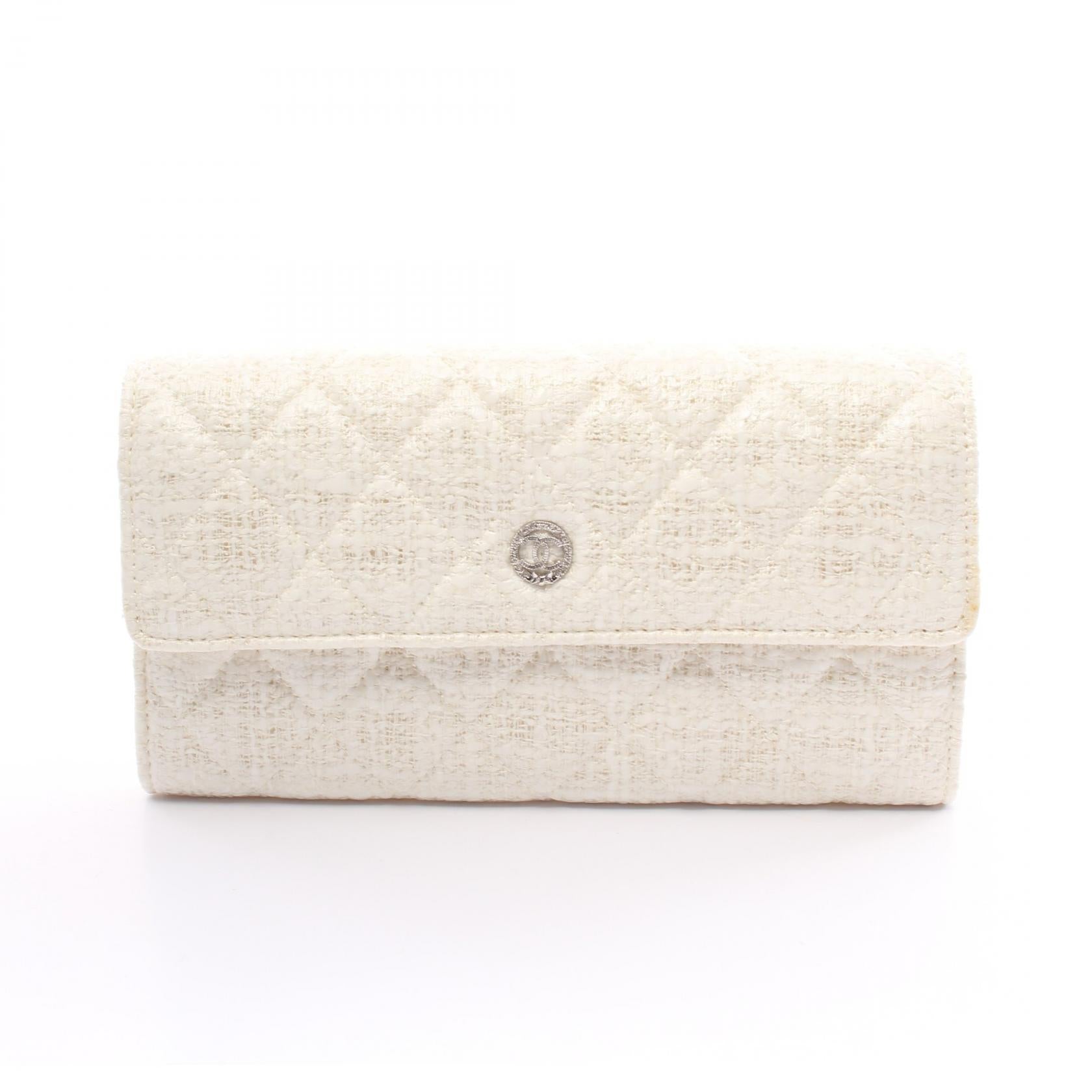 Chanel Coco Mark Round Long Wallet A68809