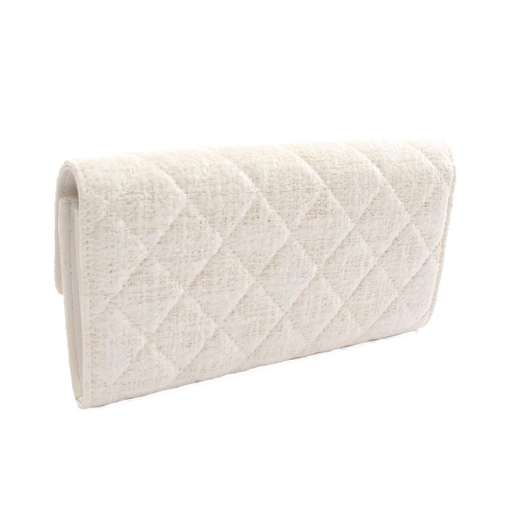 Chanel Coco Mark Round Long Wallet A68809