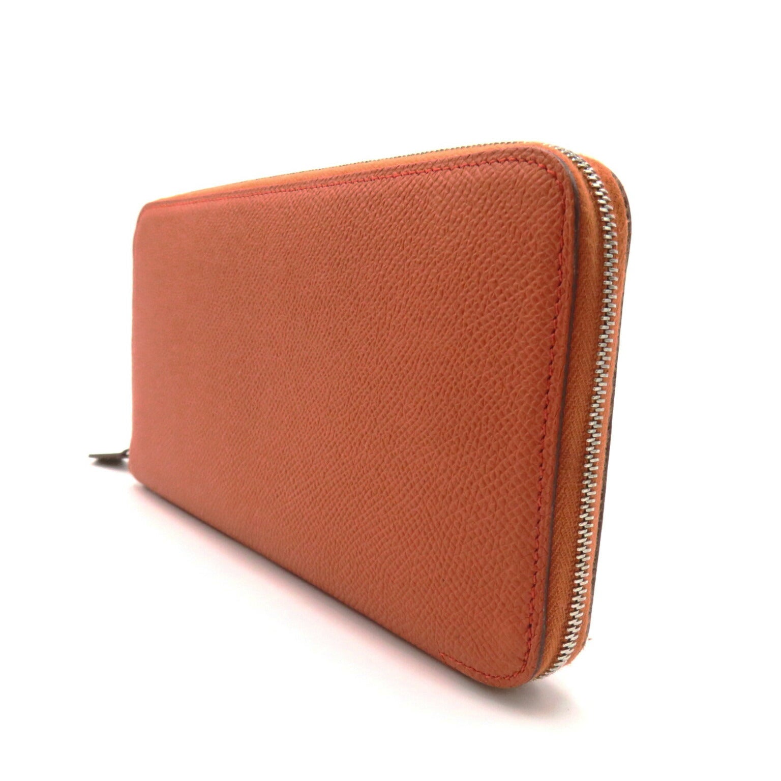 Hermes Azap Silk'in Leather Long Wallet