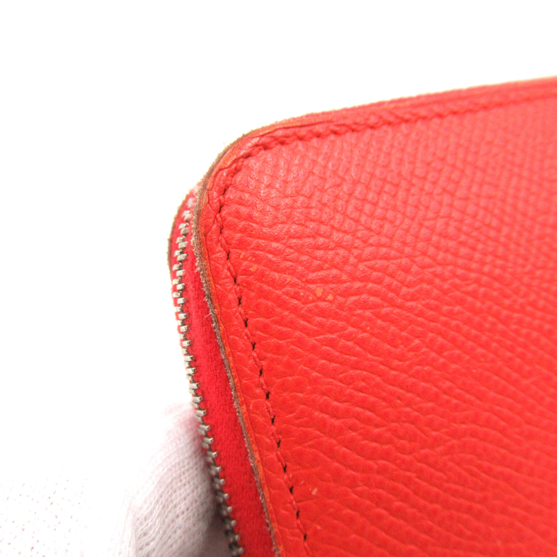 Hermes Azap Long Round Zipper Wallet Leather Long Wallet CIS005AU in Very Good Condition