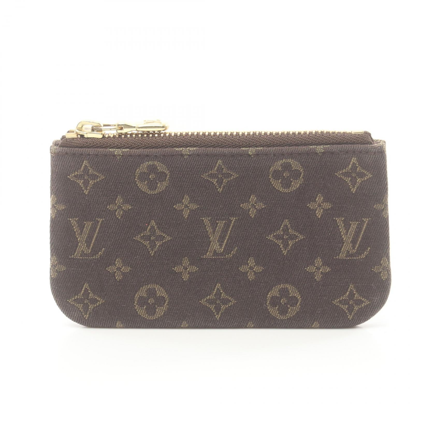 Louis Vuitton Key Pouch Canvas Coin Case M95230 in Very Good Condition