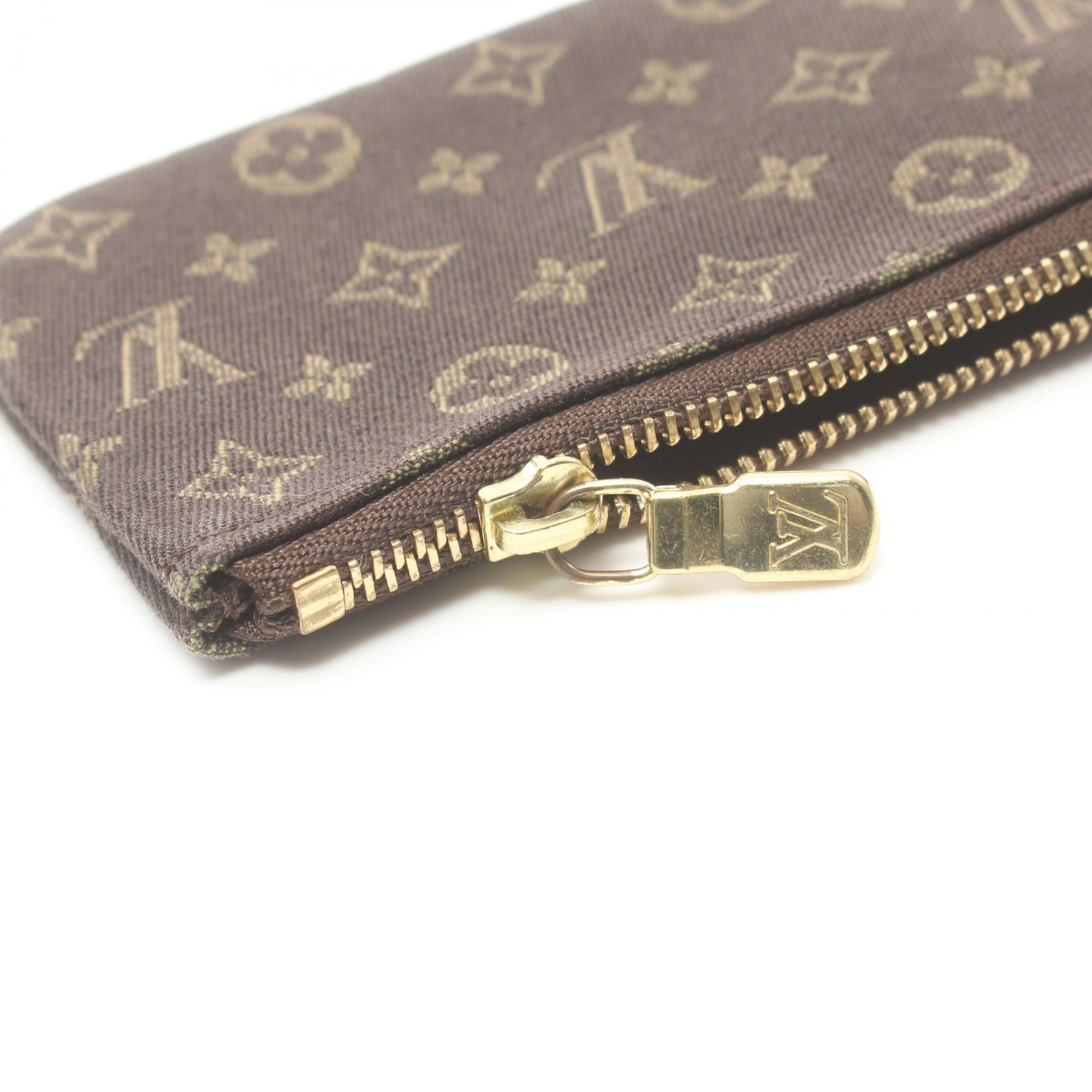 Louis Vuitton Key Pouch Canvas Coin Case M95230 in Very Good Condition