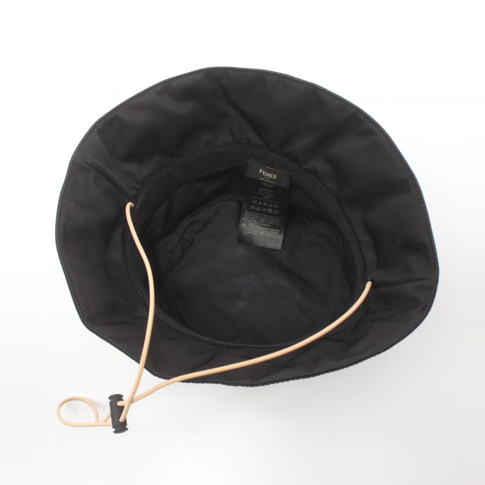 Fendi Nylon Hat Black FXQ801