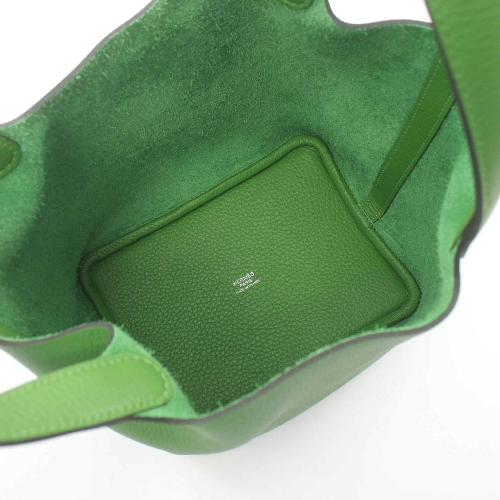 Hermes Picotin Lock PM Handbag Green