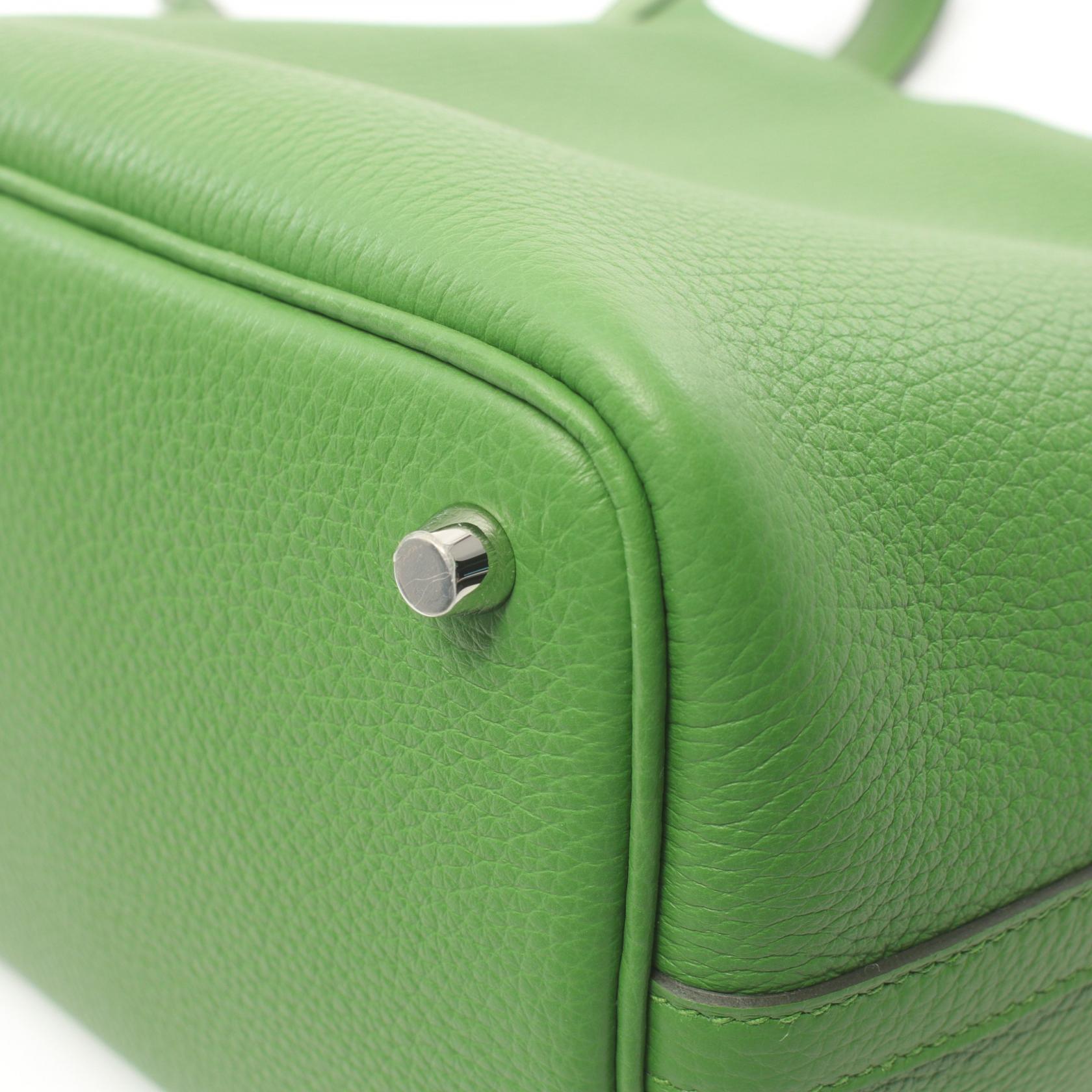 Hermes Picotin Lock PM Handbag Green