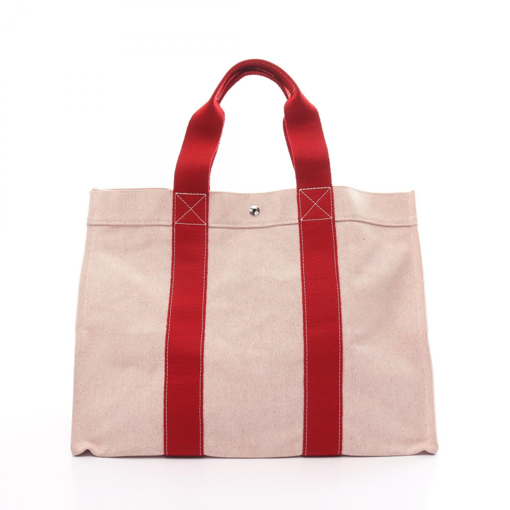 Hermes Toile Bora Bora GM Canvas Tote Bag in Great Condition