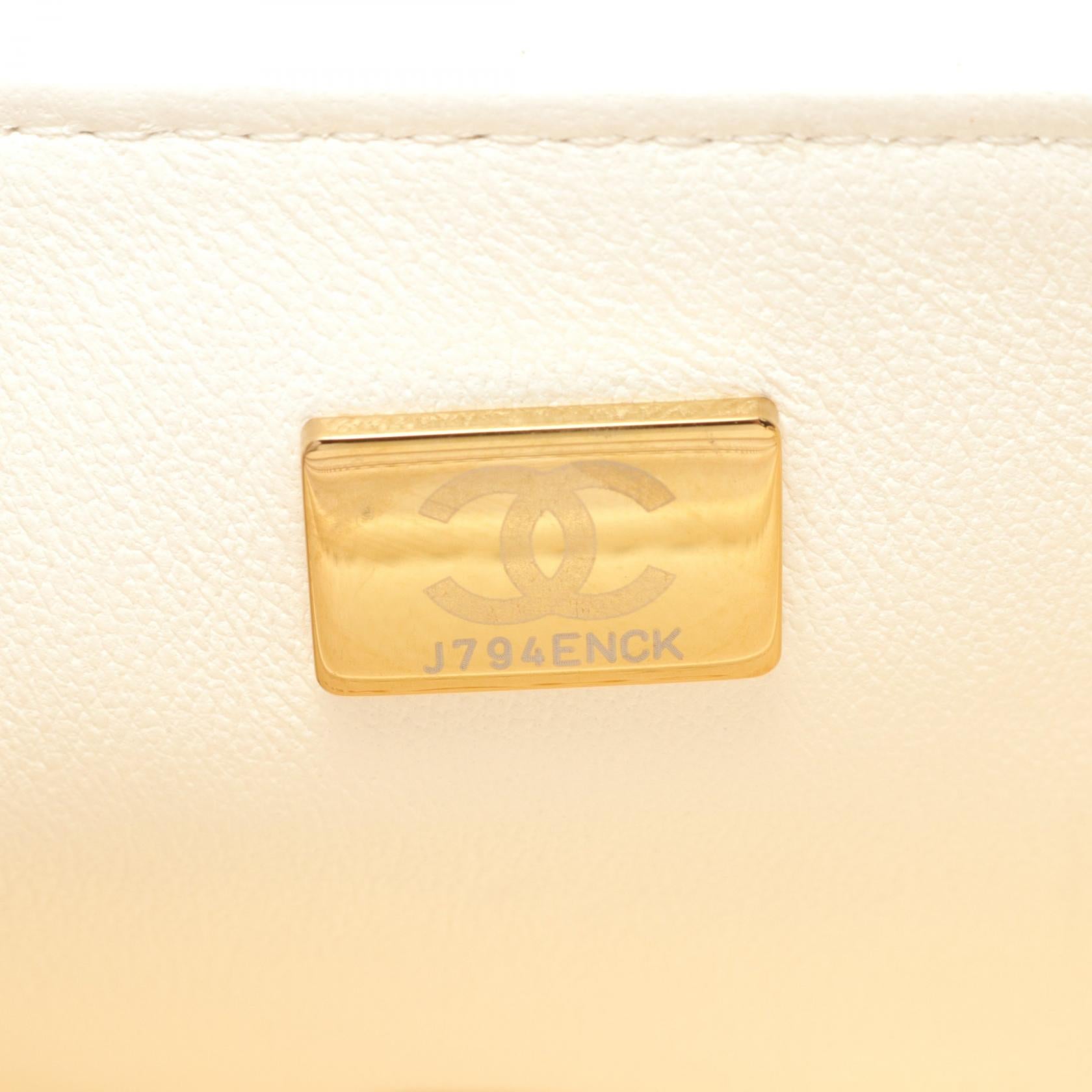 Chanel Leather Mini Flap Shoulder Bag AS3744