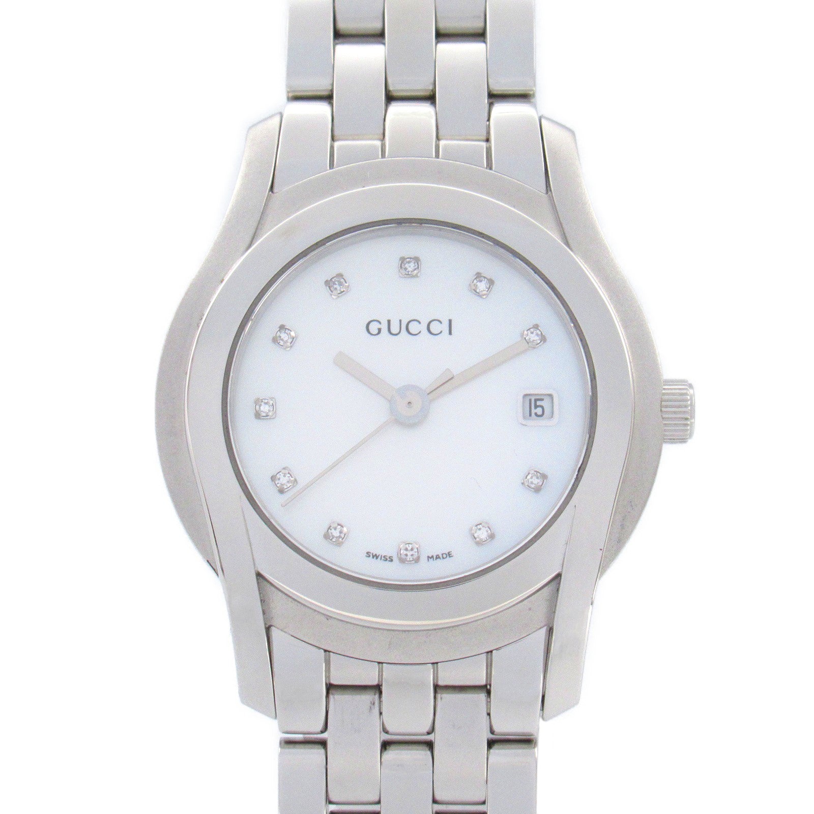 Gucci Stainless Steel Quartz Watch 5500L