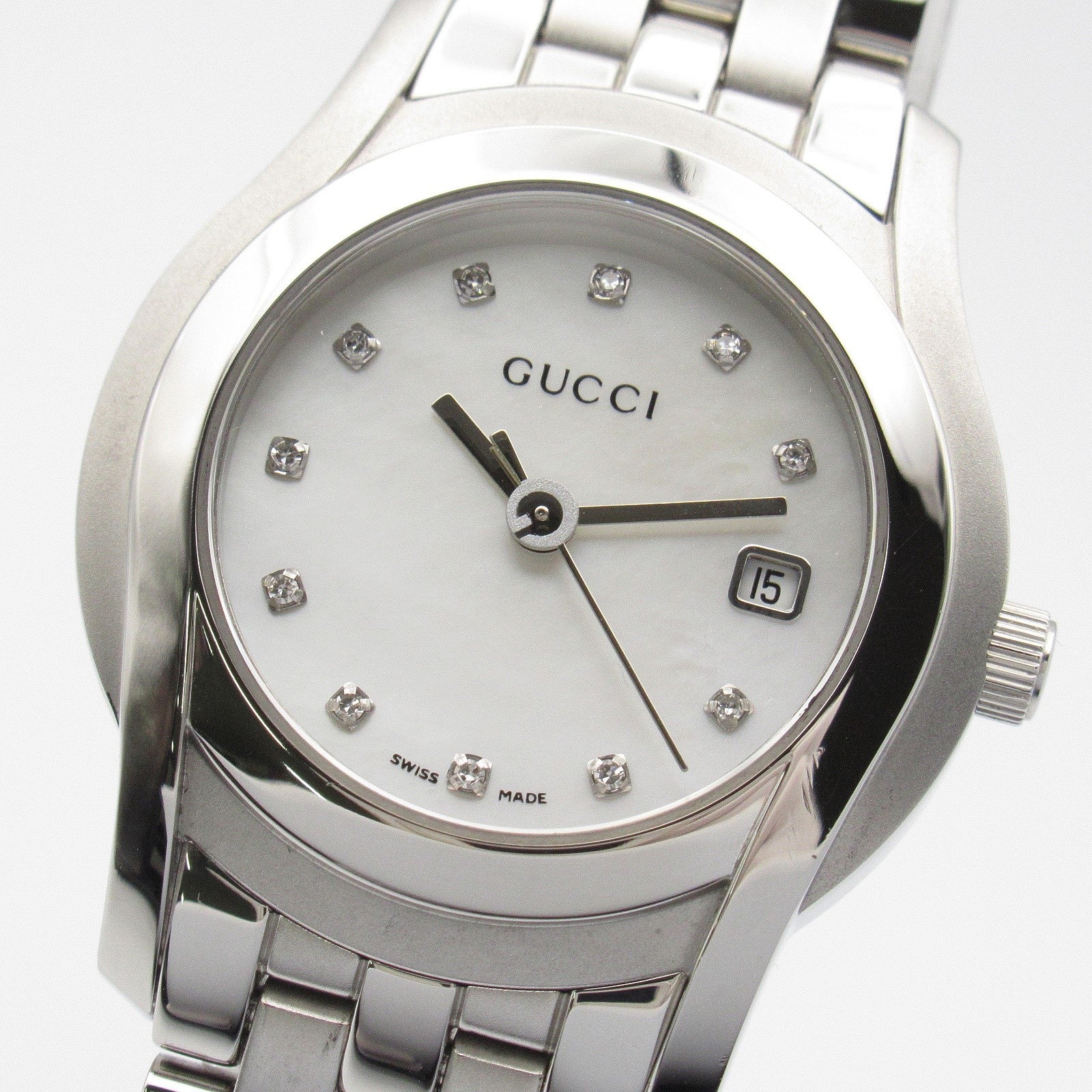 Gucci Stainless Steel Quartz Watch 5500L