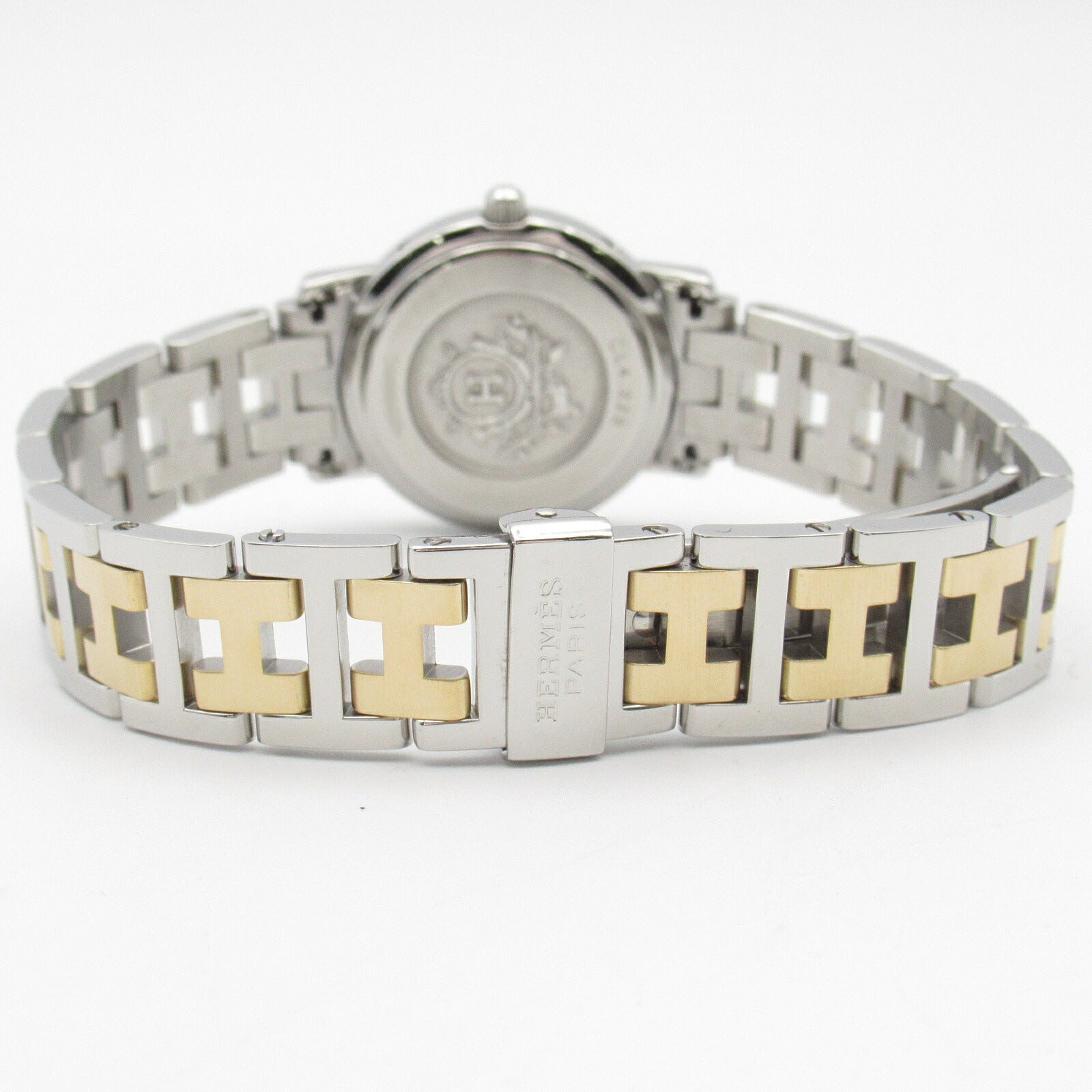 Hermes Clipper Stainless Steel Quartz Watch