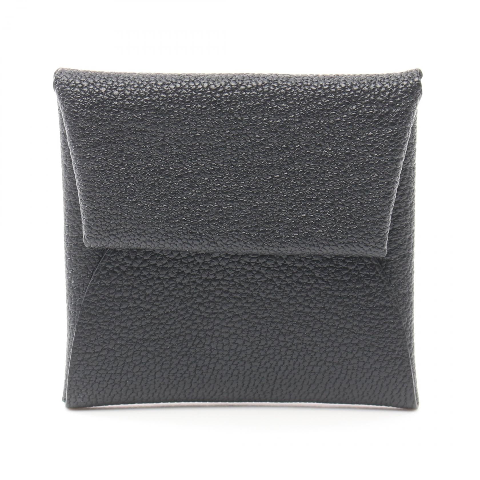 Hermes Bastia Coin Case Wallet Black