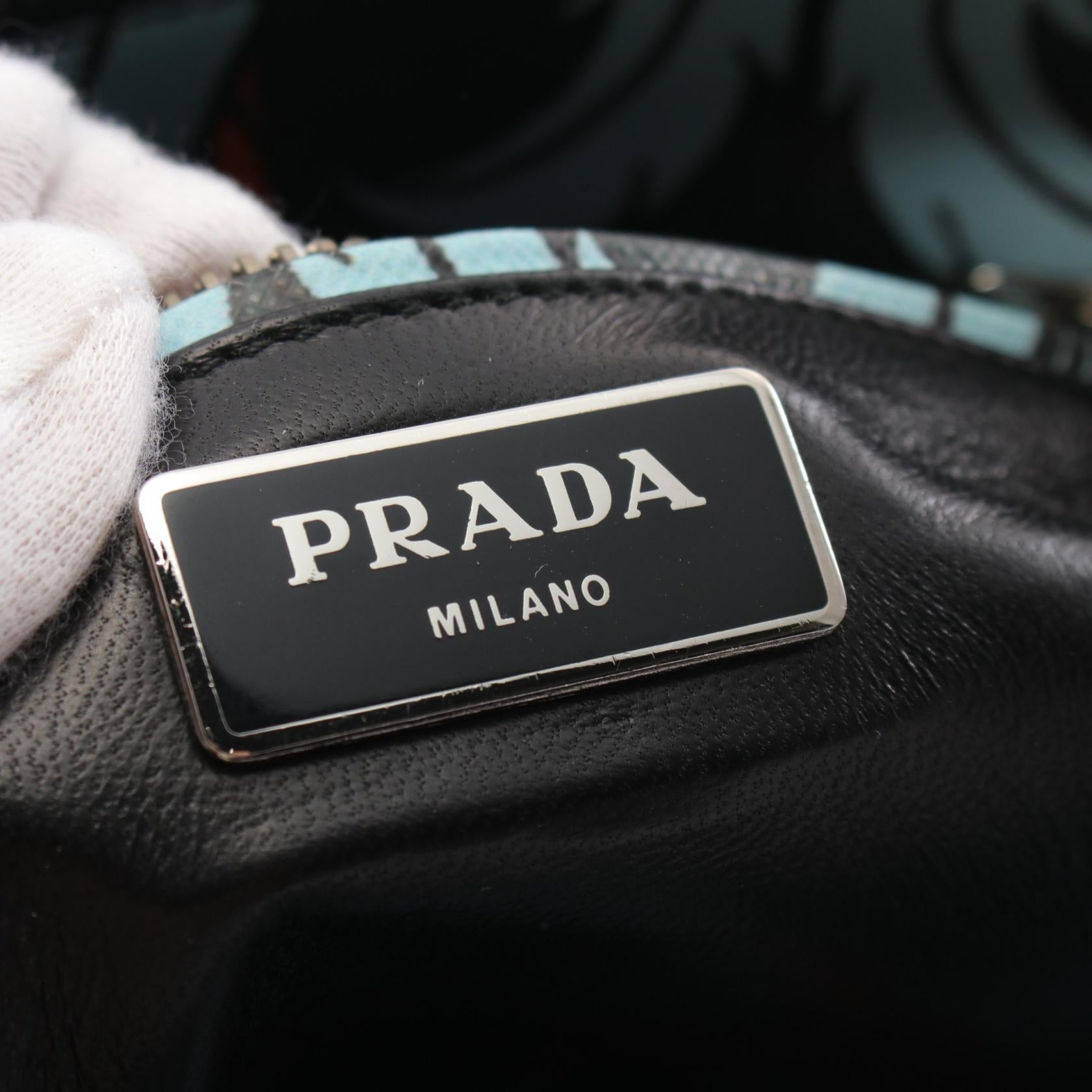 Prada Saffiano Stampa Galleria Handbag BN2863