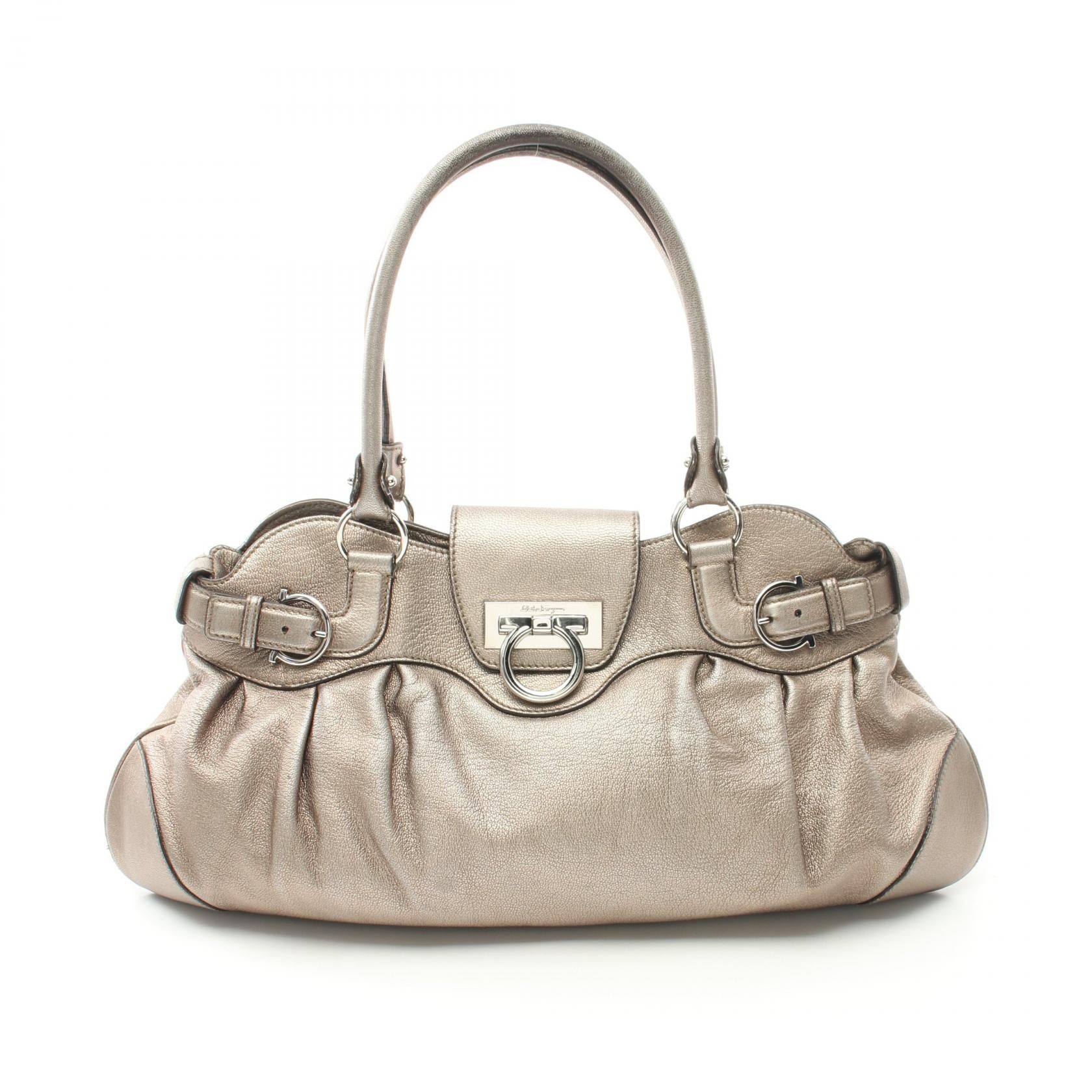 Salvatore Ferragamo Marissa Gancini Leather Handbag